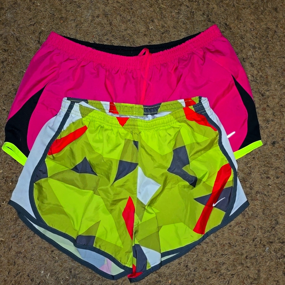 Nike brand running shorts